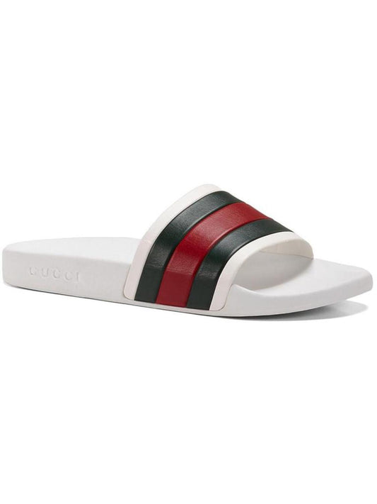 Pursuit Mens Flat Round Toe Pool Slides