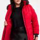 Plus Size Faux-Fur-Trim Hooded Puffer Coat, Exclusively at Macy's