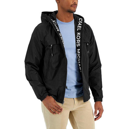 Mens Logo Short Windbreaker Jacket