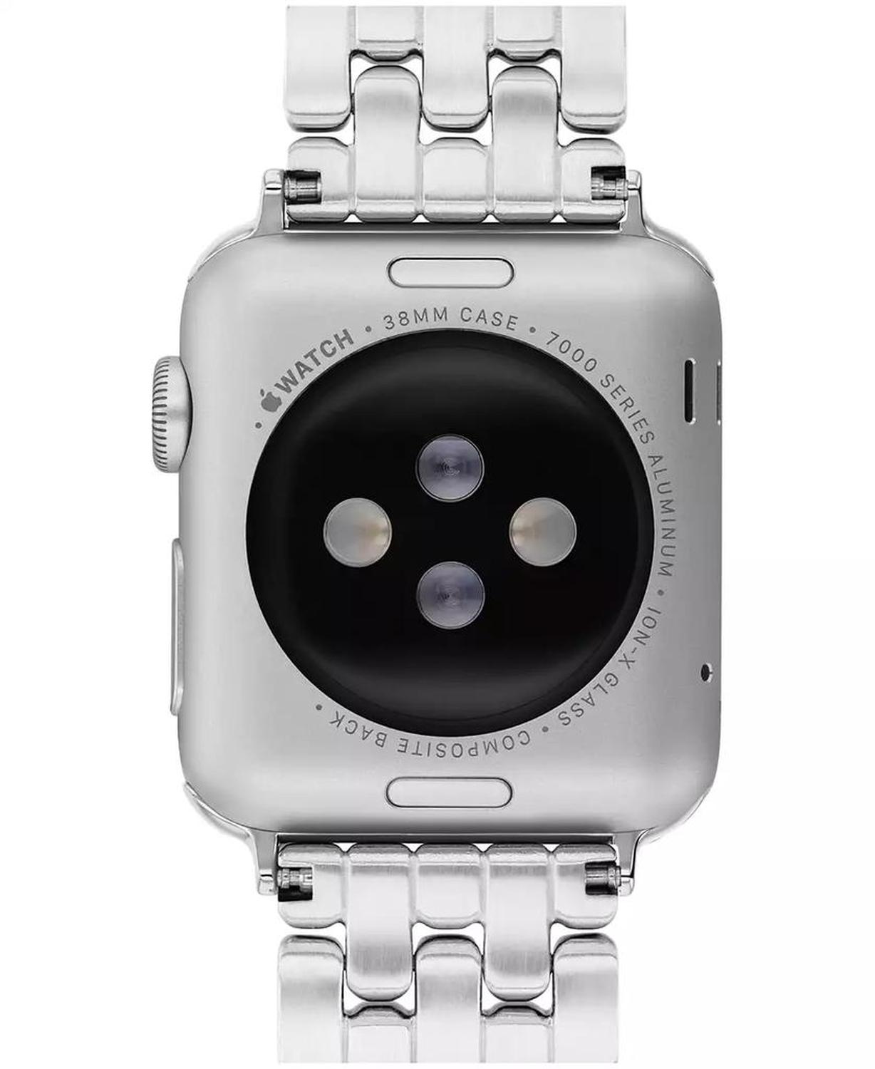 Women's Two Tone Stainless Steel and Crystals Apple Watch Strap, 38mm, 40mm, 41mm