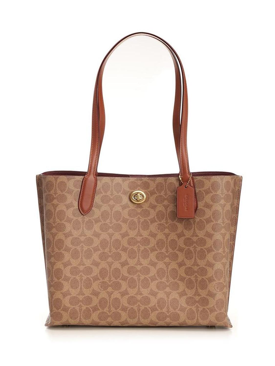 Coach Pattern-Printed Tote Bag