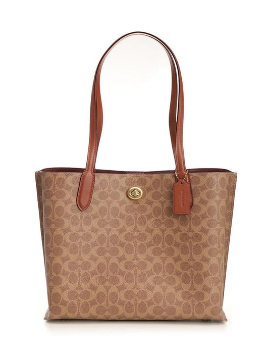Coach Pattern-Printed Tote Bag