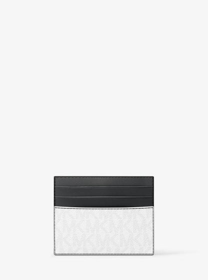 Cooper Striped Signature Logo Card Case