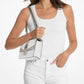 Greenwich Small Color-Block Signature Logo Crossbody Bag