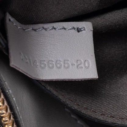 Chloe Grey/beige Leather Small Baylee Tote