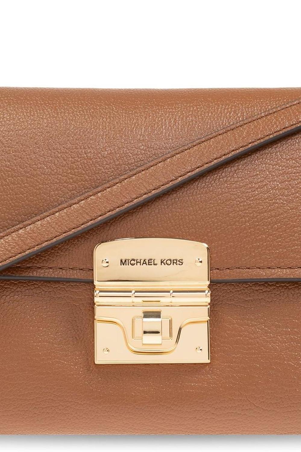 Michael Michael Kors Addie Medium Leather Convertible Shoulder Bag