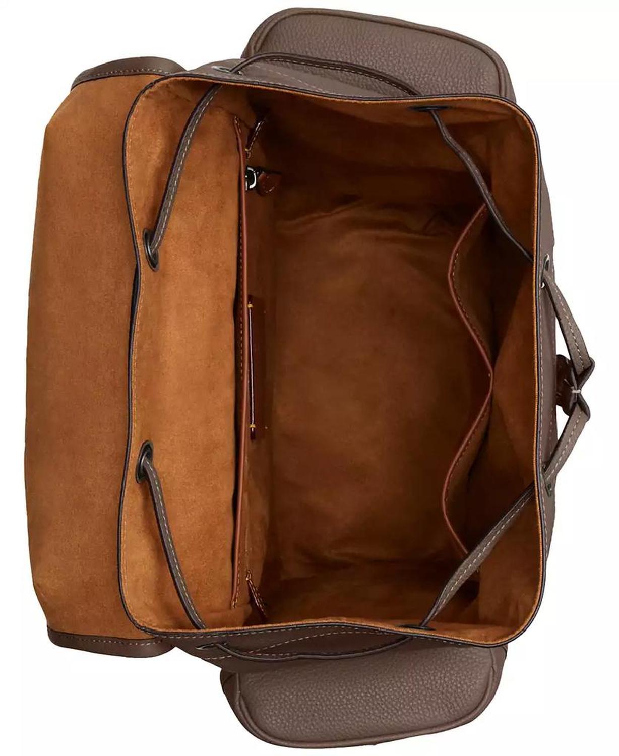 Men's Pebble Leather Hitch Backpack