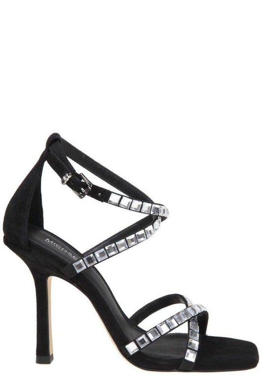 Michael Michael Kors Celia Embellished Open Toe Sandals