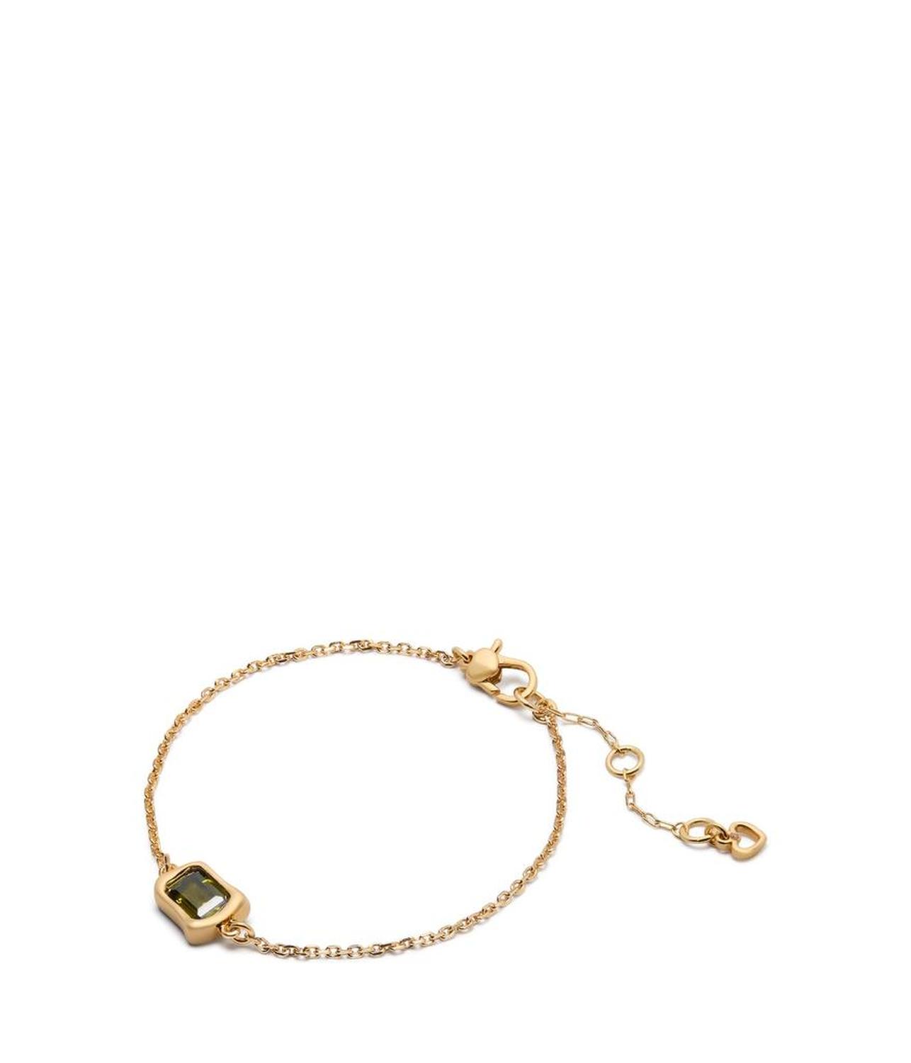 Molten Glass Solitaire Bracelet