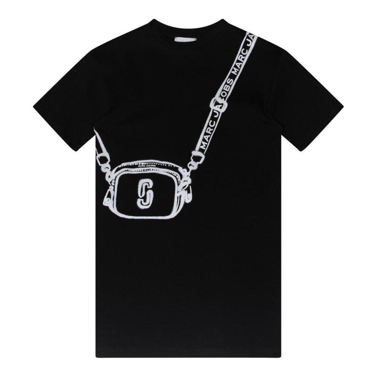 The Marc Jacobs Kids Logo Printed Crewneck Dress