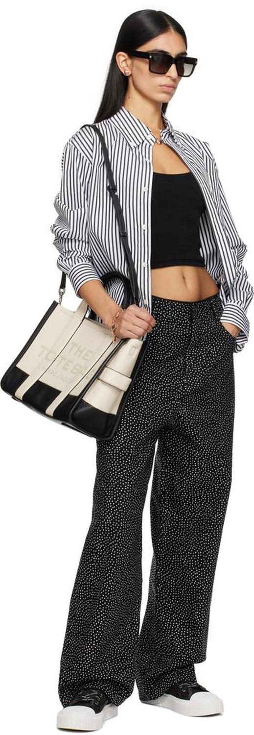 Off-White & Black 'The Leather Medium' Tote