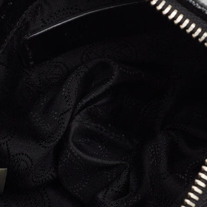 Michael Kors Black Patent Leather Zip Crossbody Bag