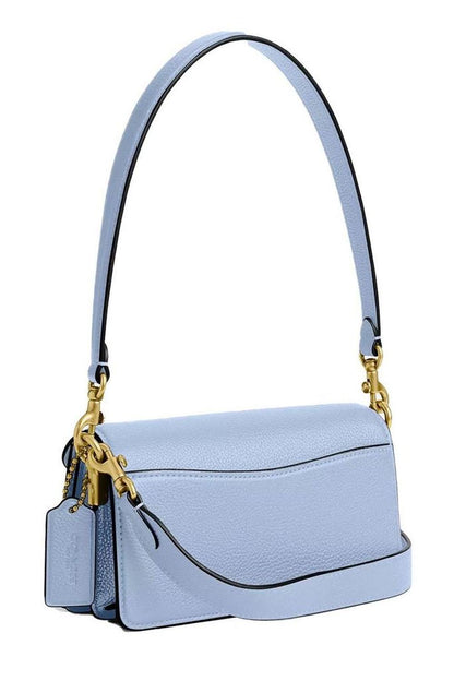 Coach Tabby 20 Logo Plaque Shoulder Bag