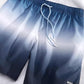Men's Color Gradient Swim Trunks