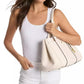 Romee Large Leather East West Tote