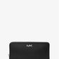 Varick Leather Zip-Around Wallet