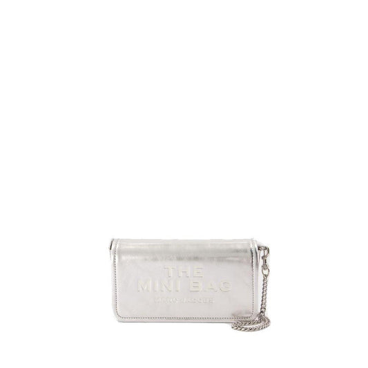 The Mini Bag - Leather - Silver