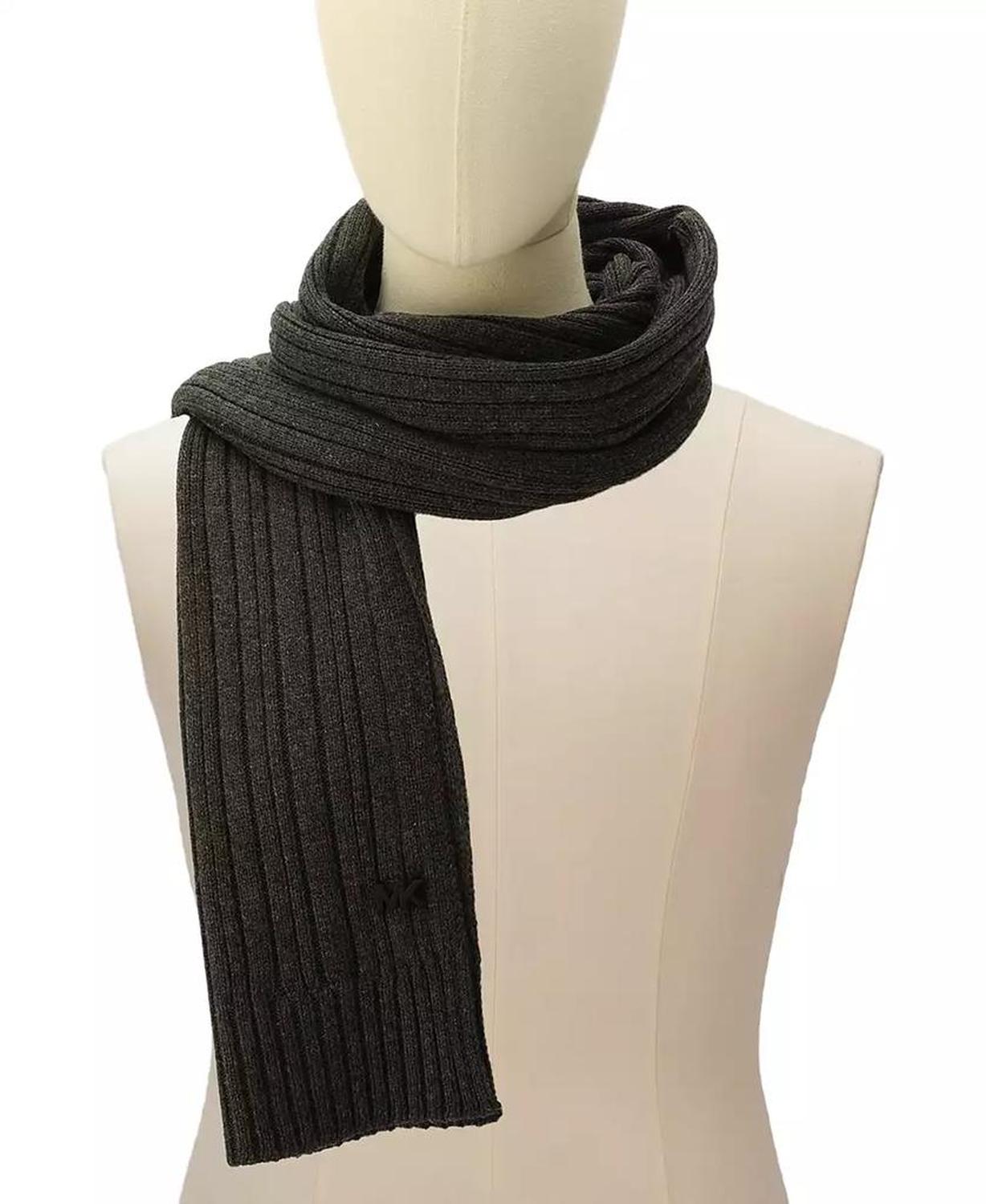 Men's Ribbed Scarf