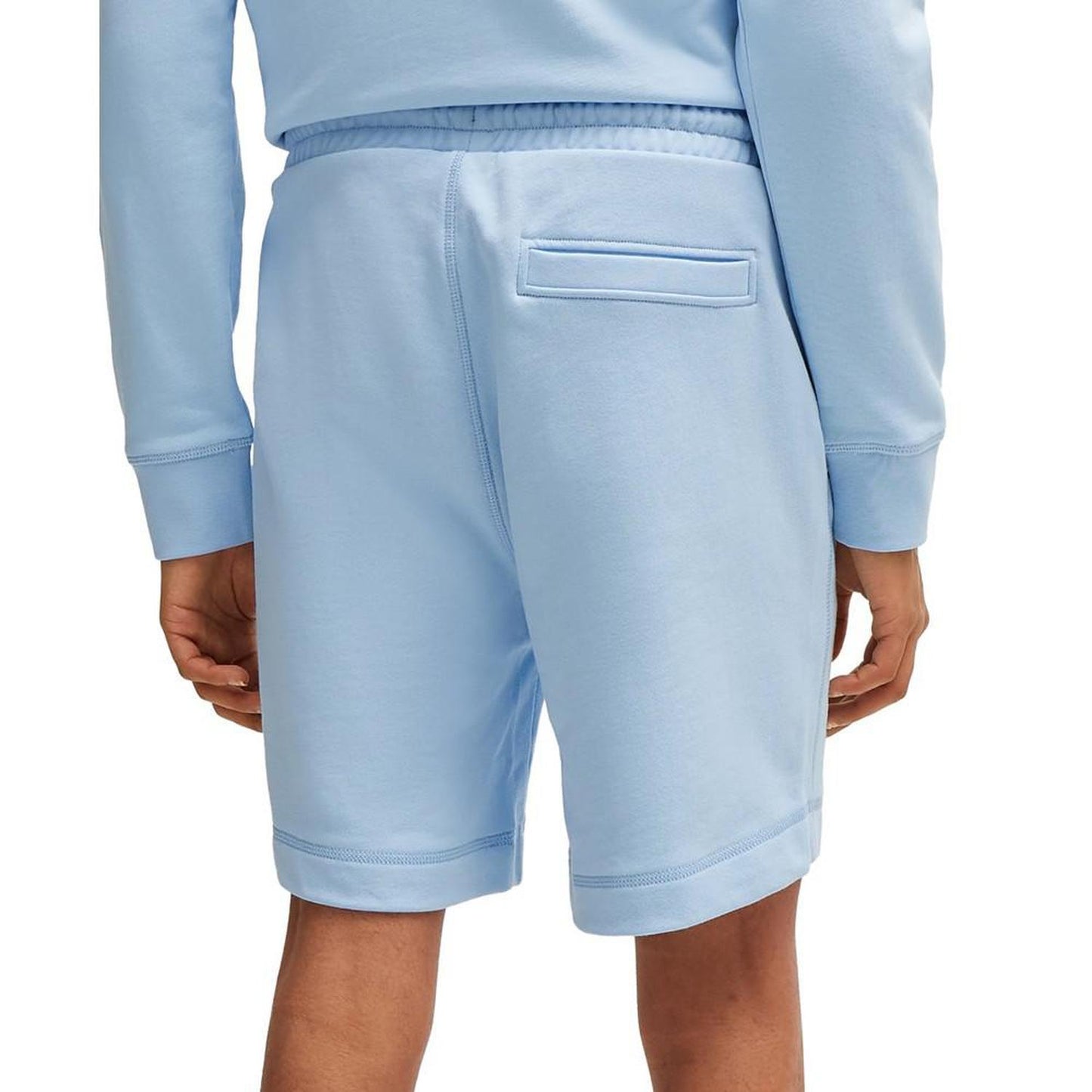 Men's Logo Badge Regular-Fit Shorts