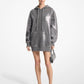 Sequined Cashmere Blend Hoodie
