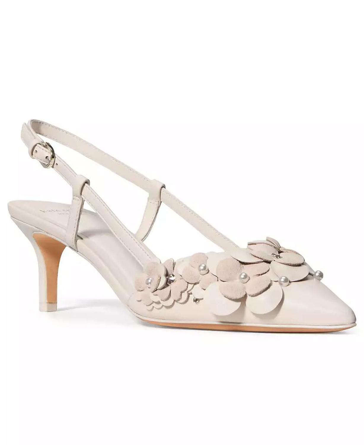Women's Flower Garden Slingback Pumps
