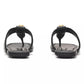 Dual Leather T Sandals