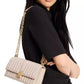 Deco Quilted Leather Mini Flap Chain Crossbody Bag