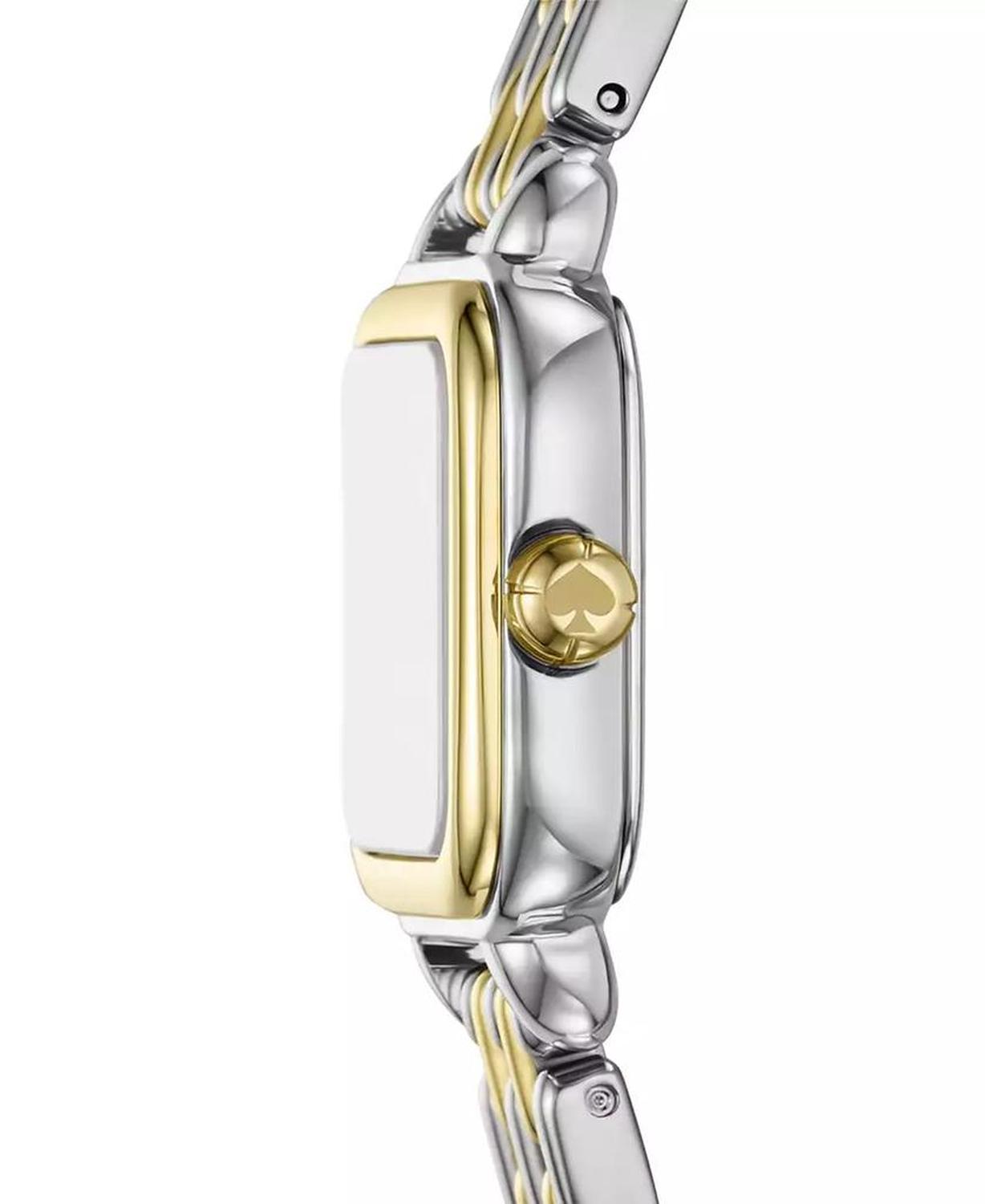 Women's Gracie Square Three-Hand Two-Tone Stainless Steel Watch, 25mm