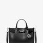 Carson Small Pebbled Leather Satchel
