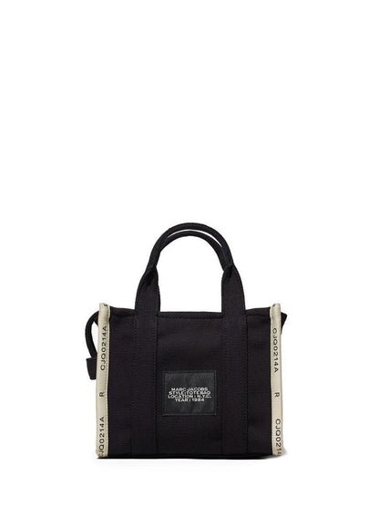 Small Black Canvas Tote Bag