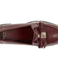 Deco Bow Patent Leather Heeled Loafers