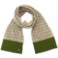 Striped Ribbed Scarf
