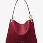 Christina Large Pebbled Leather Shoulder Bag