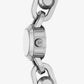 Mini Astor Link Silver-Tone Bracelet Watch