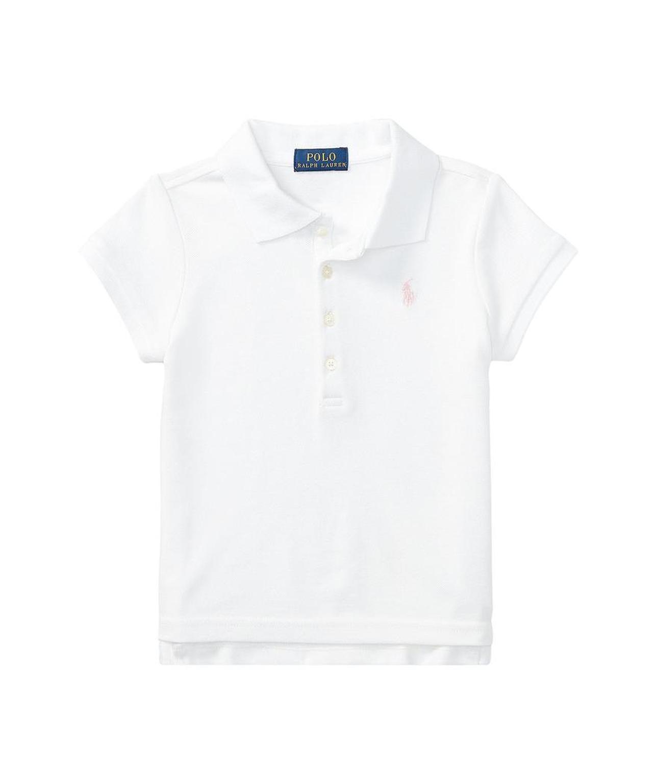 Short Sleeve Mesh Polo Shirt (Little Kids)
