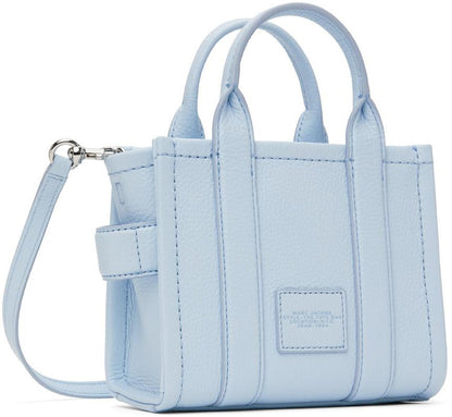 Blue 'The Leather Crossbody' Tote