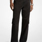 Stretch Cotton Cargo Pants