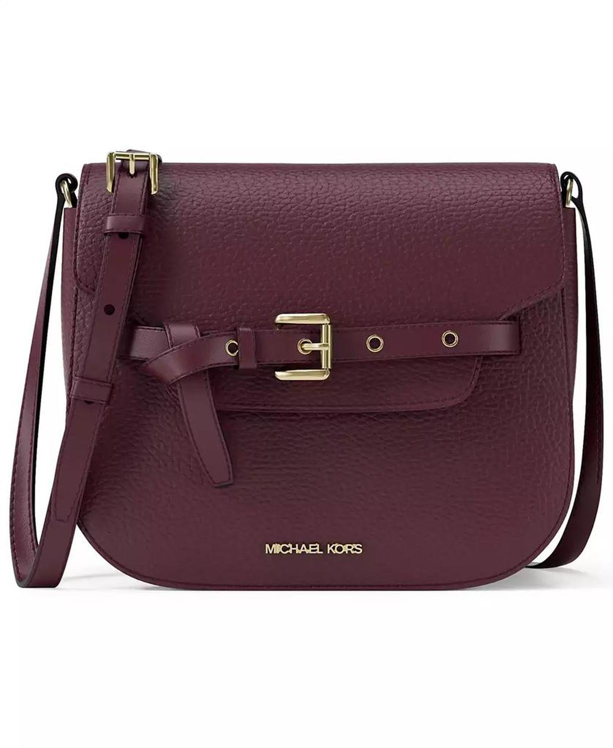 Emilia Small Saddle Crossbody Bag
