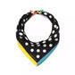 Women's Breezy Dot Silk Bandana Scarf