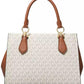 Logo Marilyn Medium Stripe Satchel