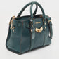 Michael Kors Dark Leather Nouveau Hamilton Tote