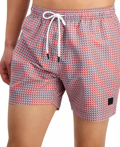 Men's Vibe Patterned Swim Trunks