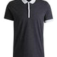Men’s Striped Trim Polo