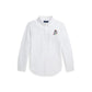 Polo Bear Cotton Oxford Shirt (Big Kid)