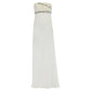 Notte crystal jewel embellished pleated bt evening gown dress