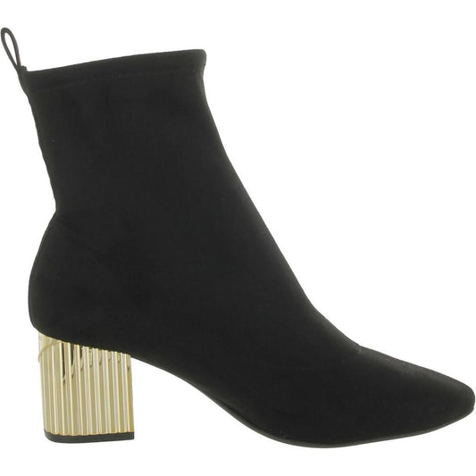 Petra Womens Faux Suede Booties