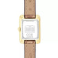 Women's Mara Brown Leather Strap Watch, 19 x 26mm