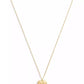 Signature Puffy Heart Pendant Necklace