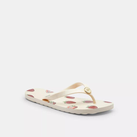 Zayn Flip Flop With Fruit Print