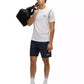 Men's Active Waffle-Structure T-Shirt